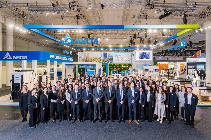 Delta präsentiert bahnbrechende Lösungen für Smart Manufacturing und E-Mobility auf der Hannover Messe 2024