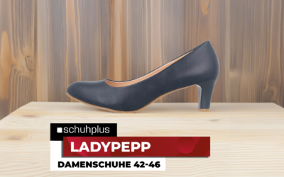 Exklusiv bei schuhplus: Damenschuhe in Übergrößen von LadyPepp